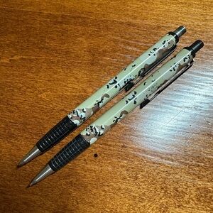 Vintage Special Edition Parker Vector Camo Camouflage Pen & Pencil Set
